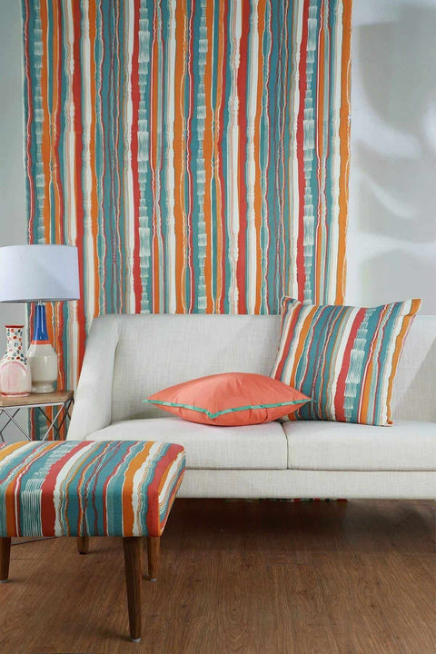 UPHOLSTERY FABRIC SWATCH Jiva Upholstery Fabric (Multi-Colored) Swatch