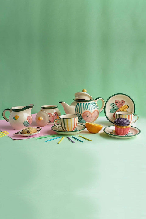 BREAKFAST Joyee Tea Set (Multi-Colored)