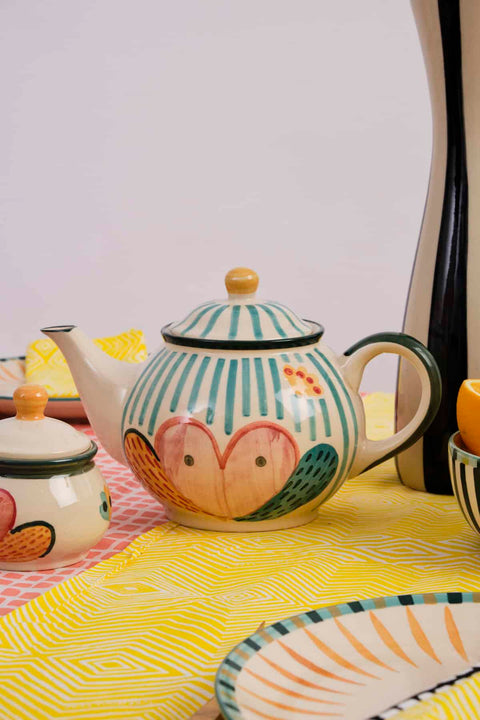 BREAKFAST Joyee Tea Pot (Multi-Colored)