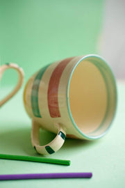MUG Joyee Multi-Colored Baga Mug (Set Of 4)
