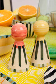 DINING ACCESSORIES Joyee Multi-Colored Salt & Pepper Shaker (Set Of 2)