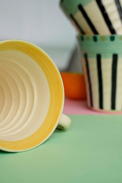 MUG Joyee Ribbed Mug (Set Of 2)