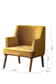 ARMCHAIR Kabo Acccent Chair (Teak Wood)