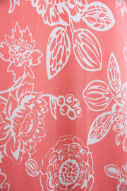 UPHOLSTERY FABRIC SWATCH Kausuma Coral Upholstery Fabric Swatch