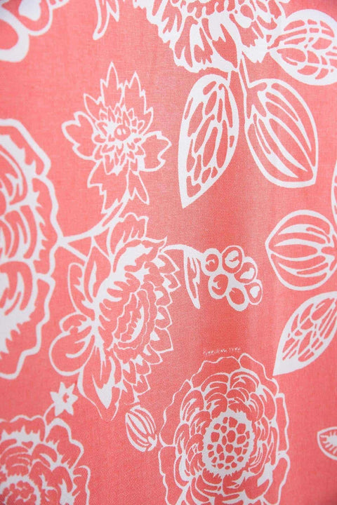 UPHOLSTERY FABRIC SWATCH Kausuma Coral Upholstery Fabric Swatch