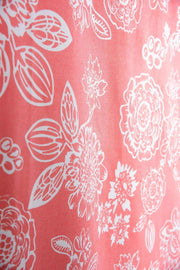 UPHOLSTERY FABRIC SWATCH Kausuma Coral Upholstery Fabric Swatch