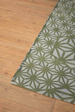 PRINT & PATTERN RUGS Kiwach Printed Rug (Deep Forest  Green)