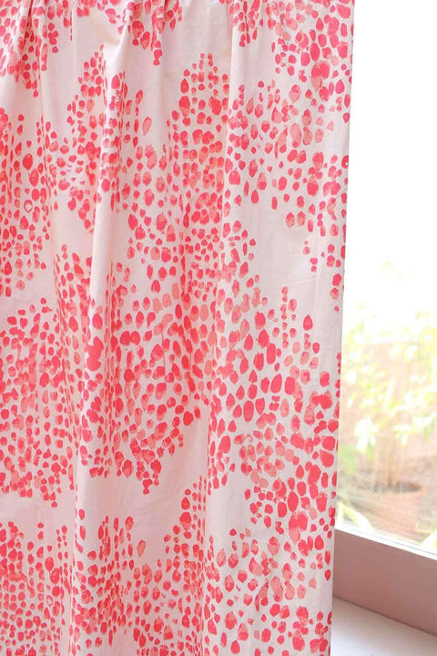COTTON FABRIC AND CURTAINS Konnoi Cotton Fabric And Curtains (Pink)