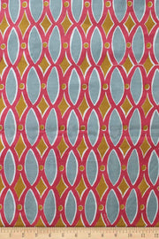 UPHOLSTERY FABRIC Lakka Grey/Maroon Upholstery Fabric