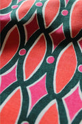 UPHOLSTERY FABRIC Lakka Hot Pink/Teal Upholstery Fabric