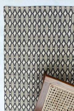 PRINTED RUG Lakka Printed Rug (White/Grey)