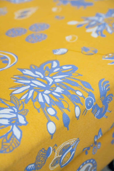 UPHOLSTERY FABRIC SWATCH Mahua Upholstery Fabric (Naples Yellow) Swatch