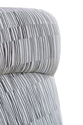 UPHOLSTERY FABRIC Marine Drive Charcoal Upholstery Fabric