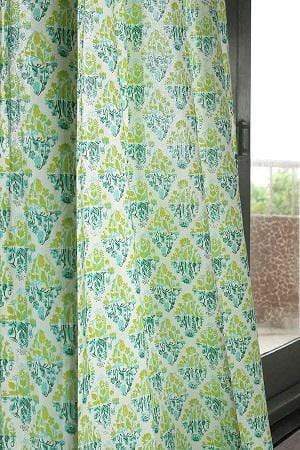 COTTON FABRIC AND CURTAINS Mimansa Cotton Fabric And Curtains (Mint)