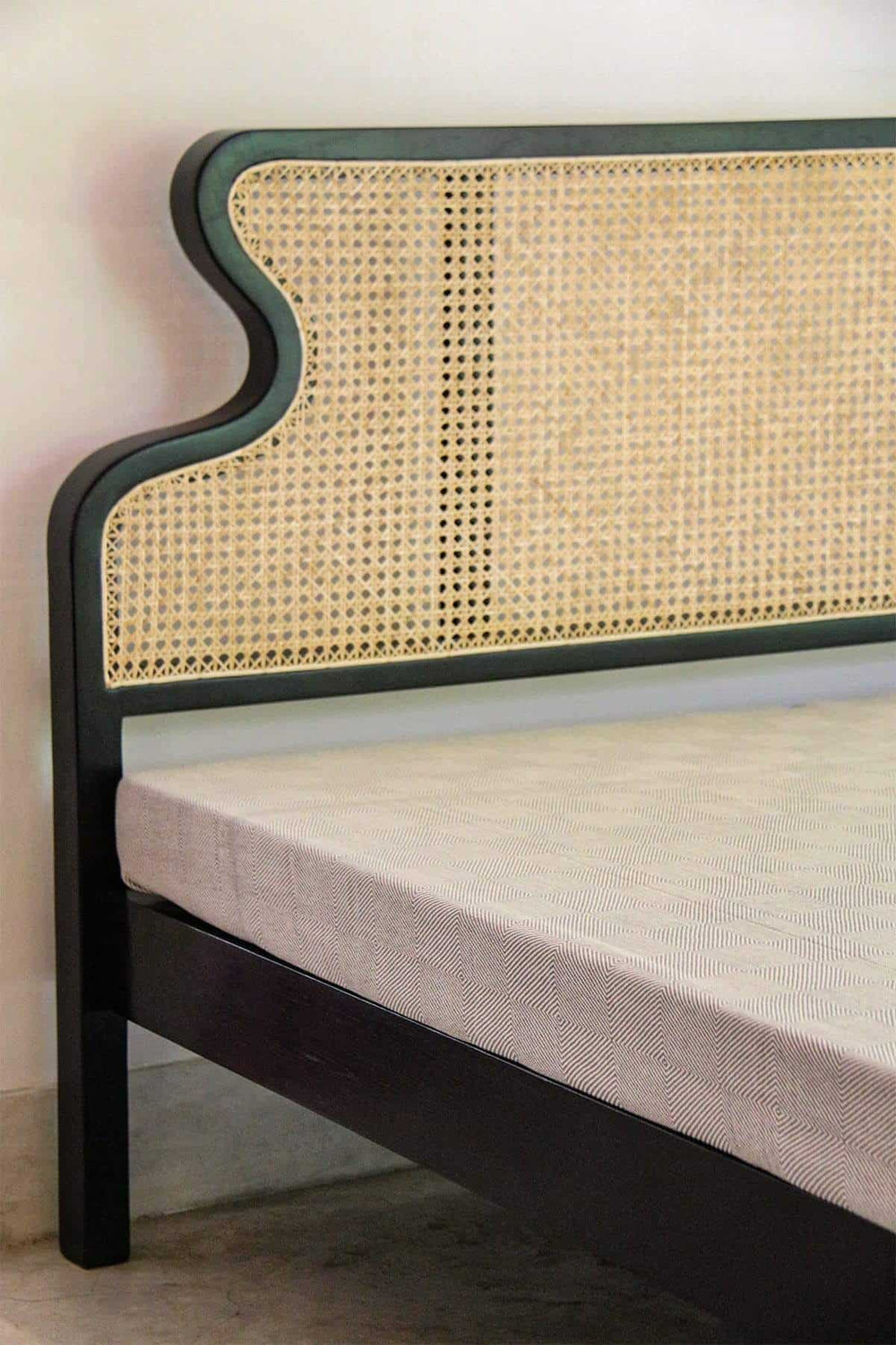 BED Mod Wicker Bed (Teak Wood)