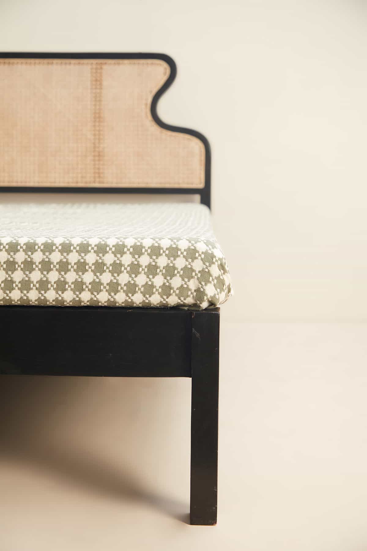 BED Mod Wicker Bed (Teak Wood)