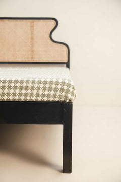 BED Mod Wicker Bed (Teak Wood)