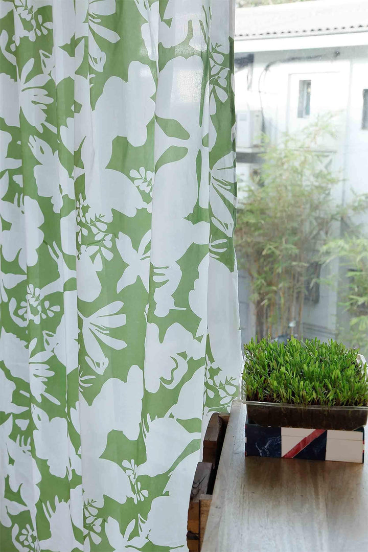 SHEER FABRIC AND CURTAINS Mohur Sheer Fabric And Curtains (Sage)