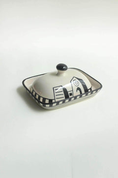 Mombaye City Ceramic Butter Dish