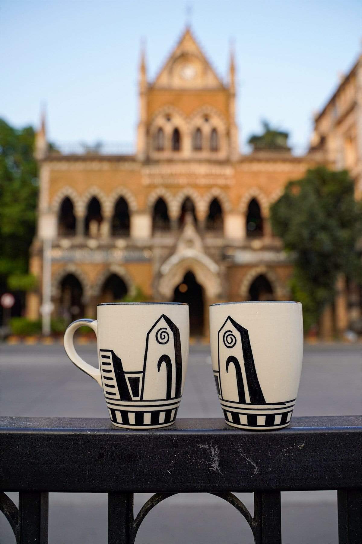 MUG Mombaye City Coffee Mug (Set Of 2)
