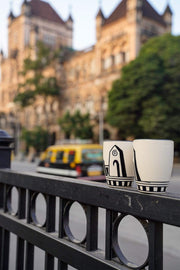 MUG Mombaye City Coffee Mug (Set Of 2)