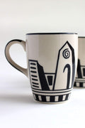 MUG Mombaye City Coffee Mug (Set Of 2)