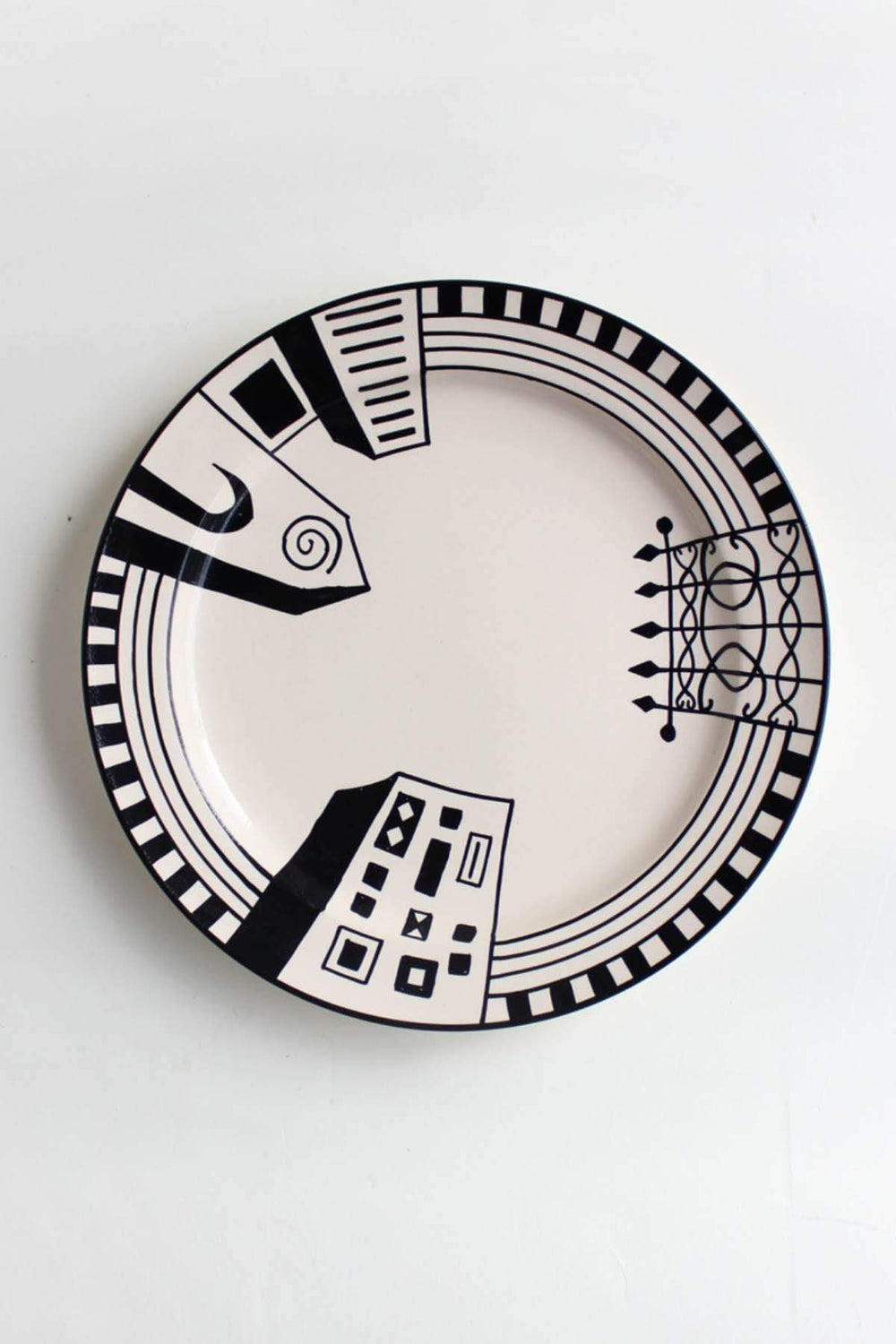 PLATE Mombaye City Dinner Plate (Set Of 2)