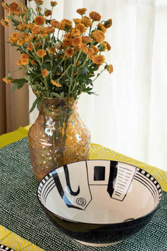 Mombaye City Ceramic Extra Large Serving Bowl