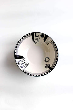 BOWL Mombaye City Large Round Bowl (Black)