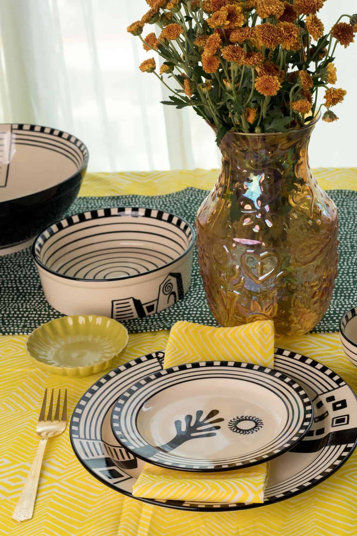 PLATE Mombaye City Side Plate (Set Of 2)