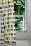 SHEER FABRIC AND CURTAINS Mombaye City Sheer Fabric And Curtains (Yellow)