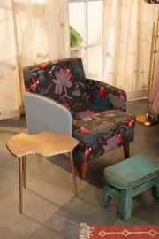 UPHOLSTERY FABRIC Monkii Charcoal Upholstery Fabric