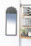 MIRROR Monkii Palm Mirror (Slatty Beige)