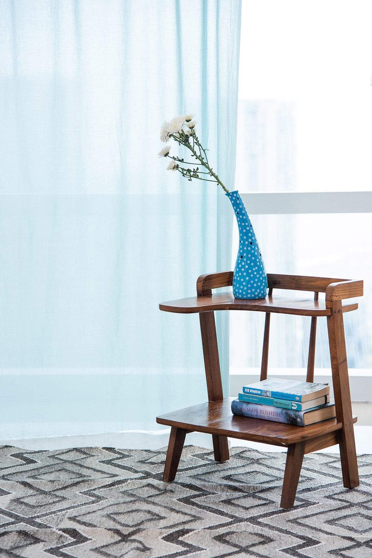 BEDSIDE TABLE Nara Bedside Table (Teak Wood)