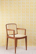 UPHOLSTERY FABRIC One Way Street Yellow Upholstery Fabric