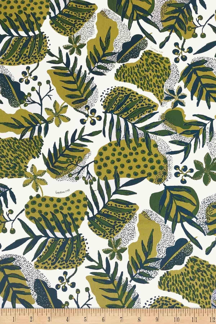UPHOLSTERY FABRIC SWATCH Panai Upholstery Fabric (Dark Green) Swatch