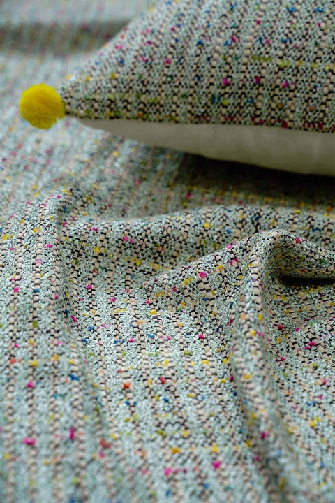 UPHOLSTERY FABRIC SWATCH Peekaboo Tweed Upholstery (Multi-Colored) Swatch