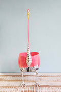 PLANT POTS Pinky The Flamingo Metal Planter (Coral)