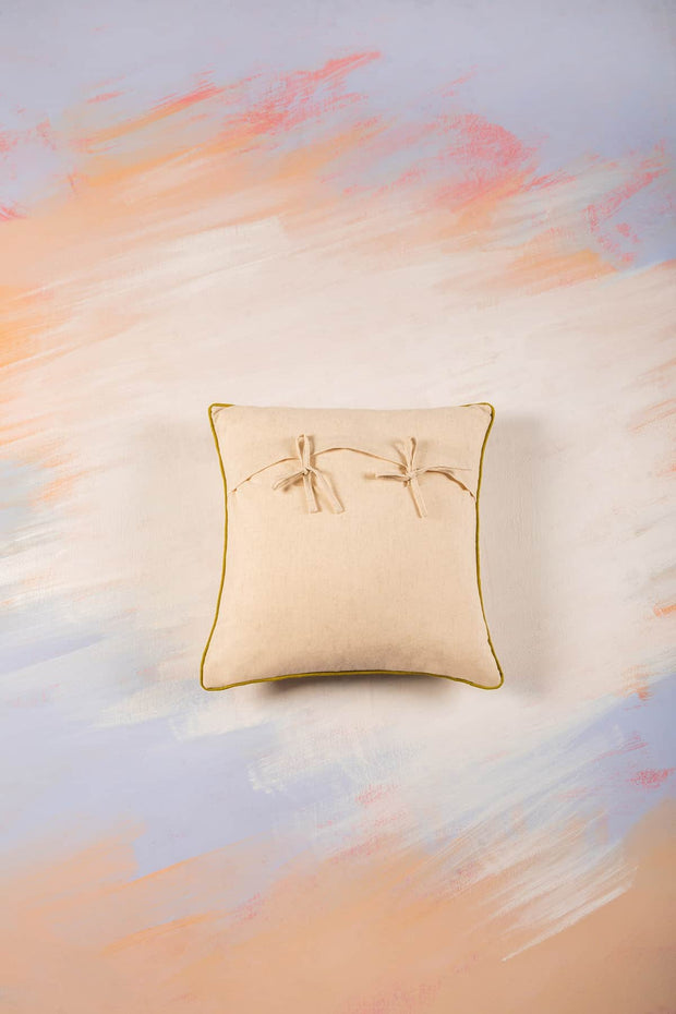 PRINTED CUSHIONS Sabar Palm (41 CM X 41 CM) Cushion Cover