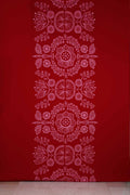 COTTON FABRIC AND CURTAINS Scandic Cotton Fabric And Curtains (Red)