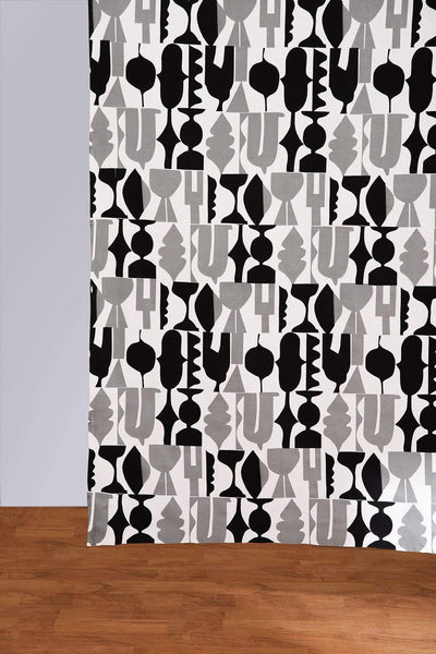 UPHOLSTERY FABRIC Senhur Black Upholstery Fabric