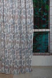 SHEER FABRIC AND CURTAINS Senhur Sheer Fabric And Curtains (Light Pink/Gre)