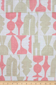 COTTON FABRIC AND CURTAINS Senhur Cotton Fabric And Curtains (Peach)