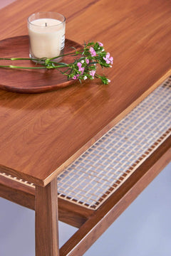 COFFEE TABLE Sleek Coffee Table (Teak Wood)