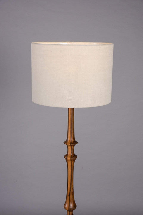 LAMP SHADES Solid Large Drum Lampshade (Beige)