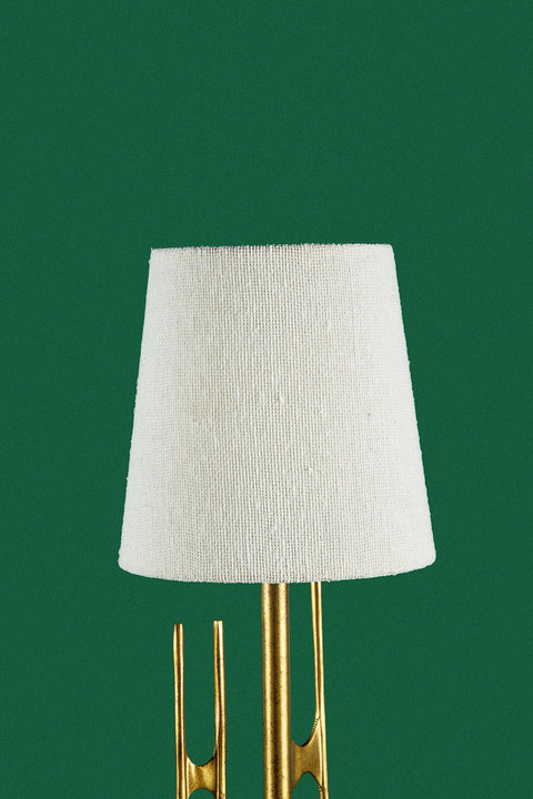 LAMP SHADES Solid Tiny Taper Lampshade (White)