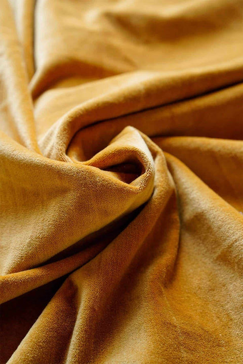 UPHOLSTERY FABRIC SWATCH Solid Yellow Upholstery Fabric Swatch