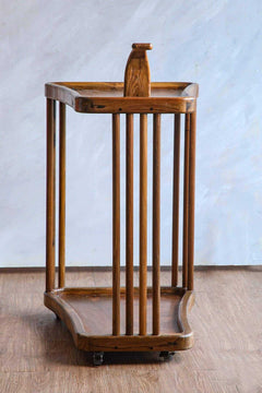 TROLLEY Spindle Teakwood Trolley