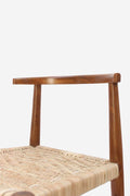 DINING CHAIR Spine Chair (Wicker And Teak Wood)