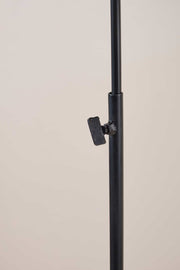 SQUARE NATURAL FLOOR LAMP (METAL & WICKER)